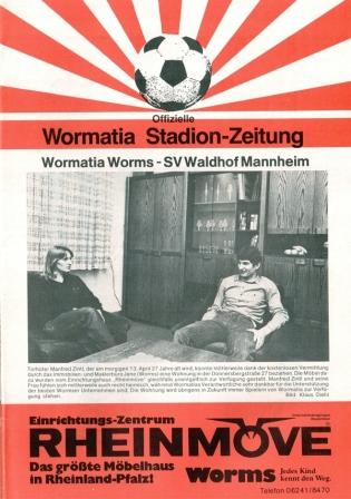 Magazin 32.Spieltag 1980-1981 Wormatia Worms SVW.jpg