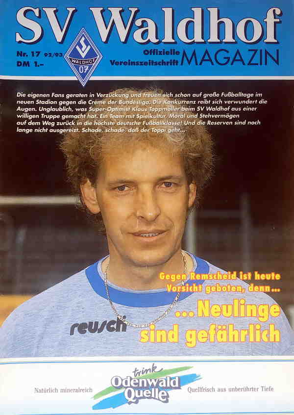 Magazin 34Sp Waldhof Mannheim FC Remscheid 92 93.jpg