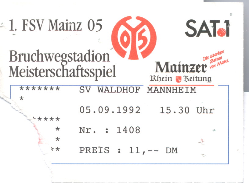 1. FSV Mainz 05 - SVW, 2. BL, 1992-1993, 1-2.JPG