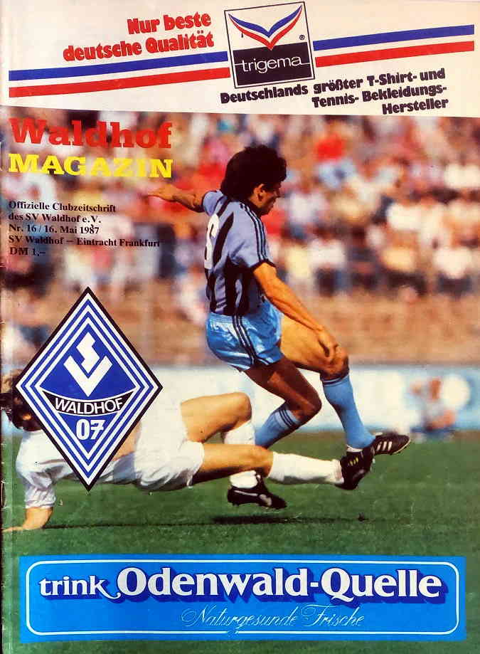 Magazin 29 Sp Waldhof Eintracht Frankfurt 86 87.jpg