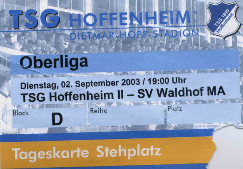 TSG Hoffenheim - SVW, Oberliga, 02.09.2003, 1-1.JPG