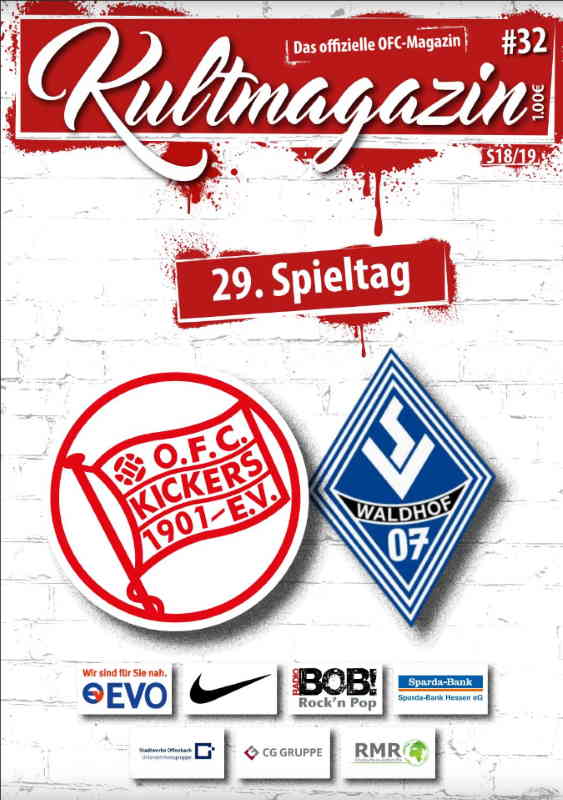 Magazin Offenbacher Kickers - Waldhof Mannheim 2018 2019.jpg
