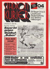 Magazin 31.Spieltag 1983-1984 Bayer Leverkusen SVW.jpg
