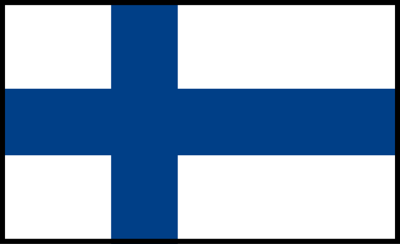 Flag of Finland (bordered).png