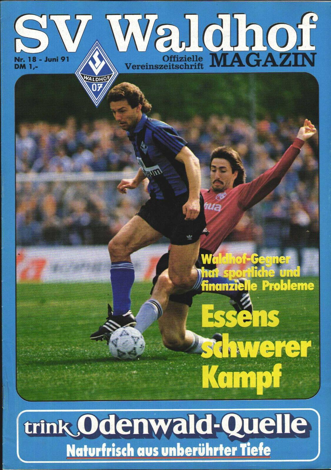 Magazin 36.Spieltag 1990-1991 Waldhof Rot-Weiss Essen.jpg