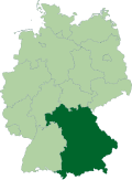 Gebiet der Bayernliga